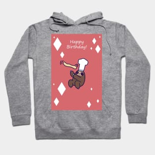 Happy Birthday - Baker Sloth Hoodie